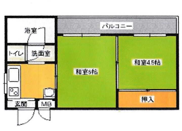 ケントハウスの間取り