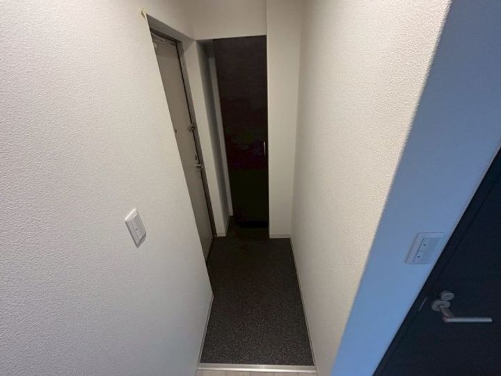 ジーメゾン平磯201の玄関