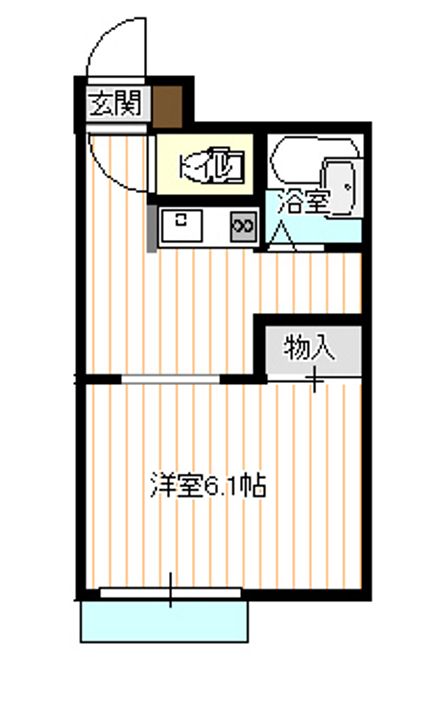ライヴス熊谷102の間取り