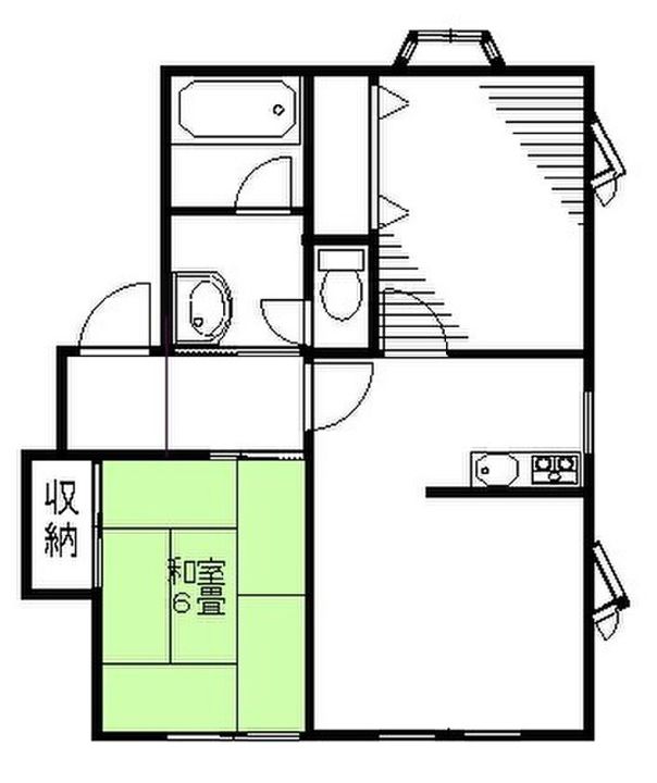 フォレスト国府101の間取り