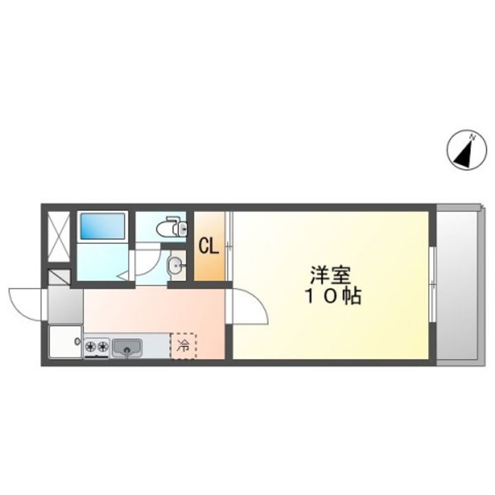 ロイヤルパレス林Ⅱの間取り