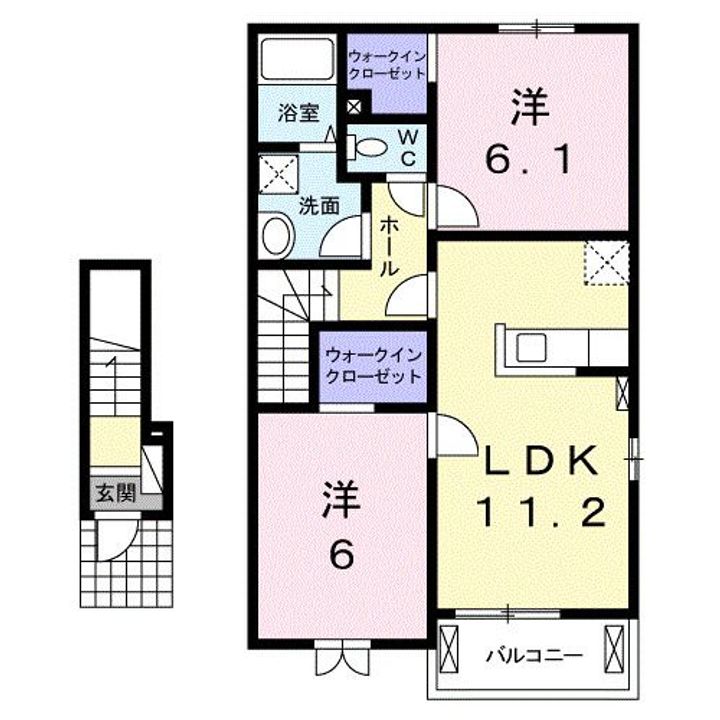 サニーグレイスの間取り