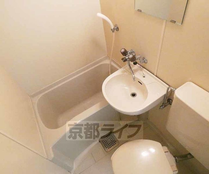 京都府京都市東山区清水4丁目の賃貸マンションの風呂