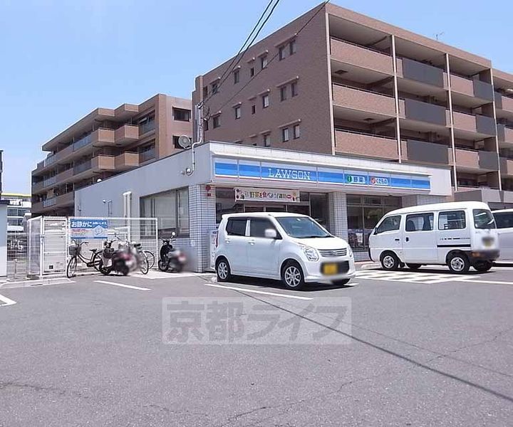 京都府京田辺市東鍵田の賃貸アパートの周辺