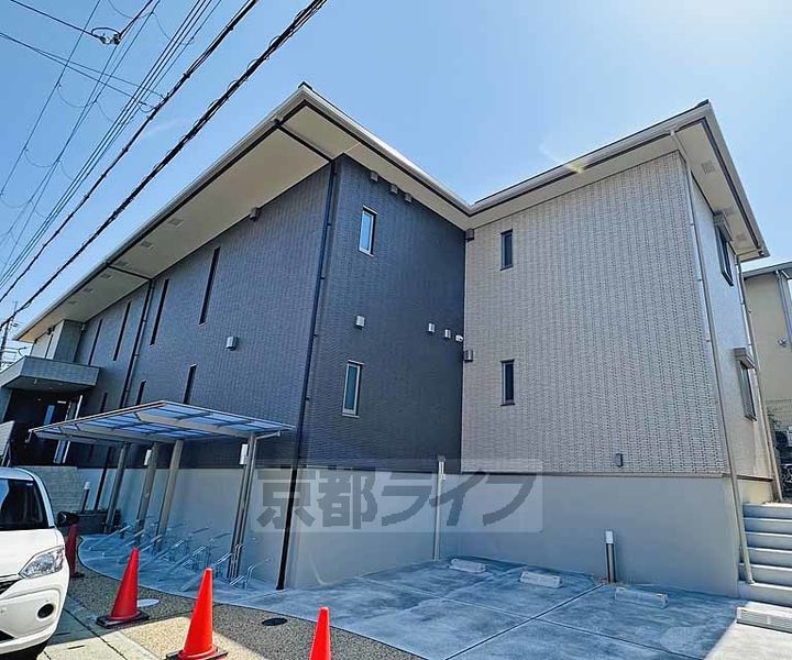 京都府京都市西京区桂坤町の賃貸アパートの外観