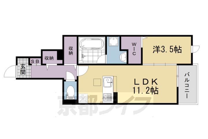コティ コルミオ102の間取り