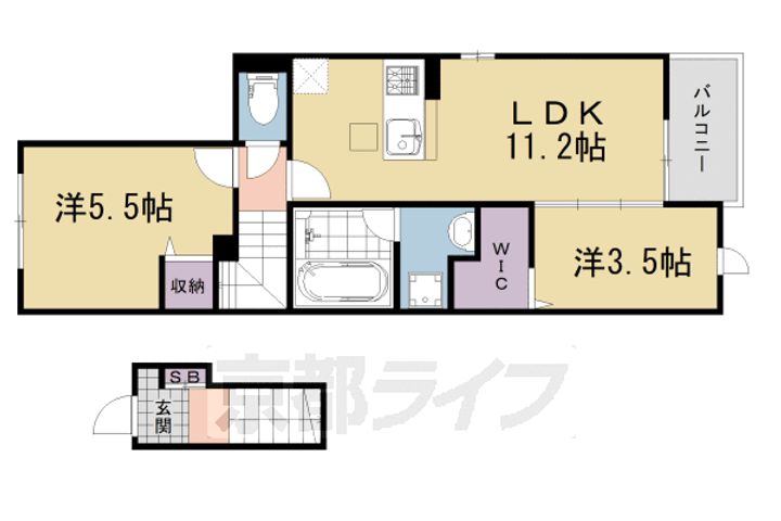 コティ コルミオ203の間取り