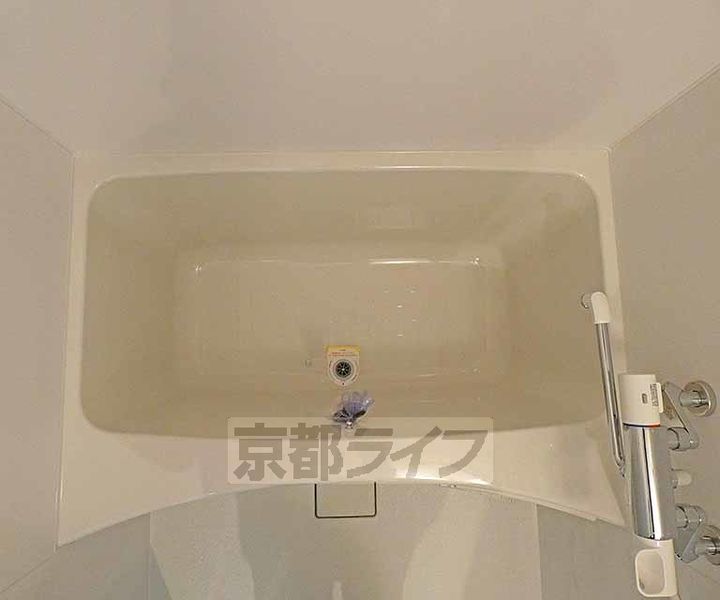 京都府京都市左京区静市市原町の賃貸マンションの風呂