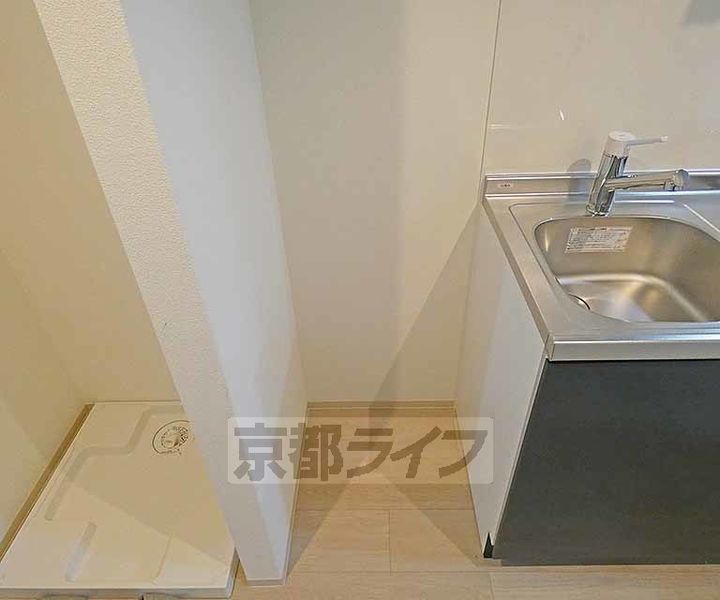 京都府京都市左京区静市市原町の賃貸マンションのキッチン