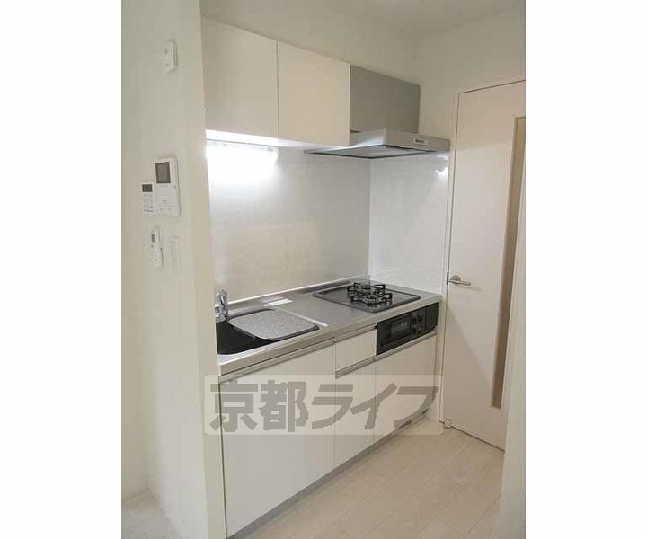 京都府京都市山科区音羽千本町の賃貸アパートのキッチン