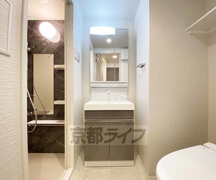 京都府京都市右京区西京極東側町の賃貸マンションの内装