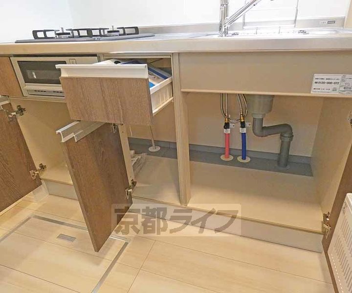 京都府京都市北区西賀茂井ノ口町の賃貸アパートの内装