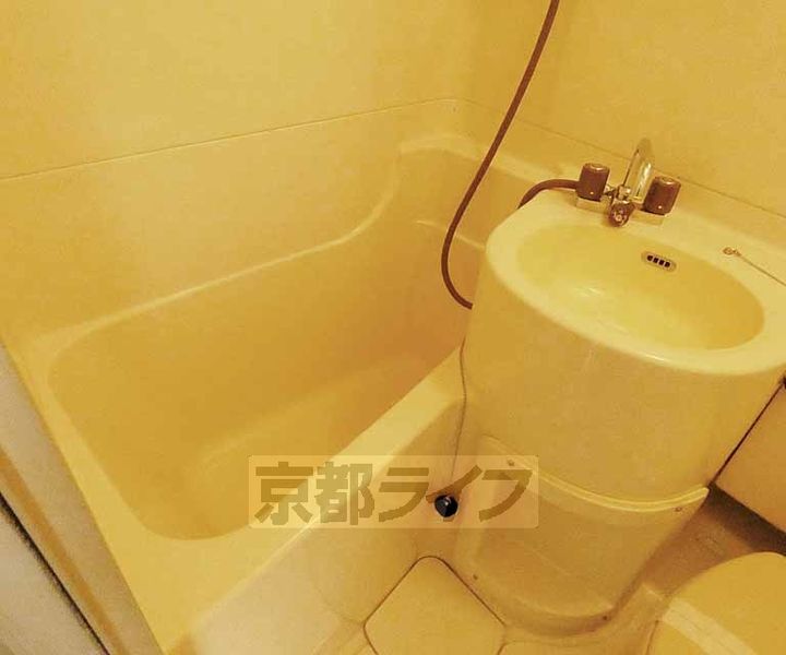 京都府京都市南区東九条松田町の賃貸マンションの風呂