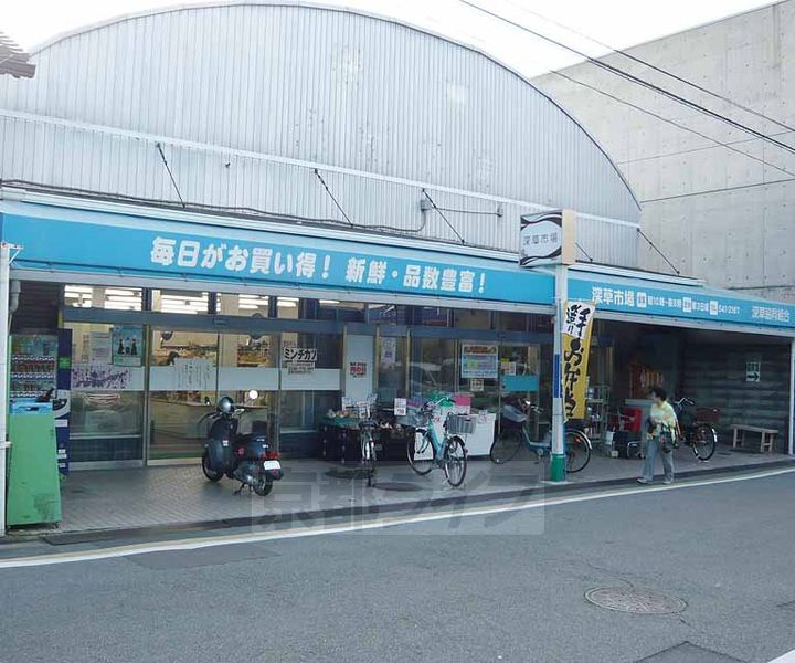 京都府京都市伏見区深草直違橋8丁目の賃貸マンションの周辺