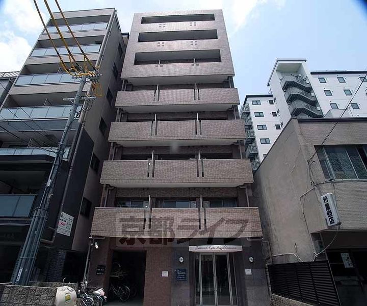 京都府京都市下京区松原通室町東入ル玉津島町の賃貸マンションの外観