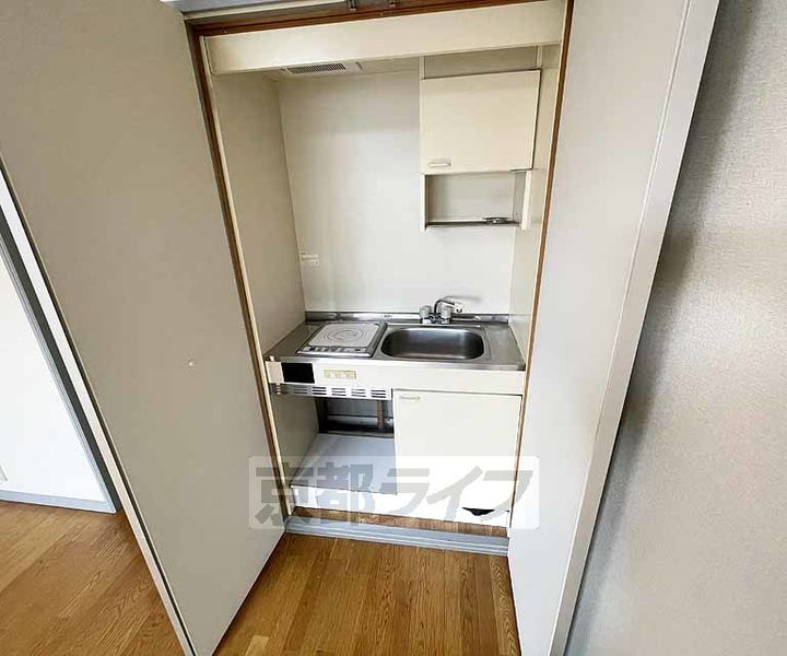 京都府京都市中京区池須町の賃貸マンションのキッチン