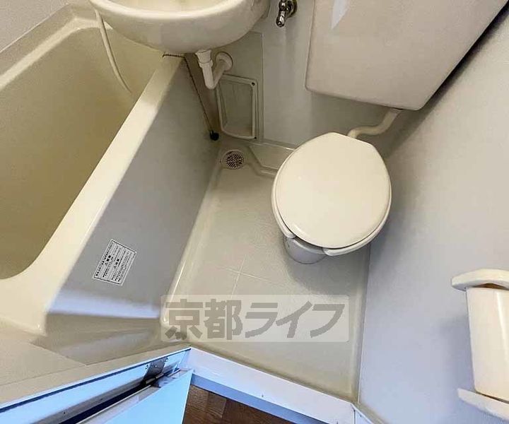 京都府京都市中京区池須町の賃貸マンションの風呂