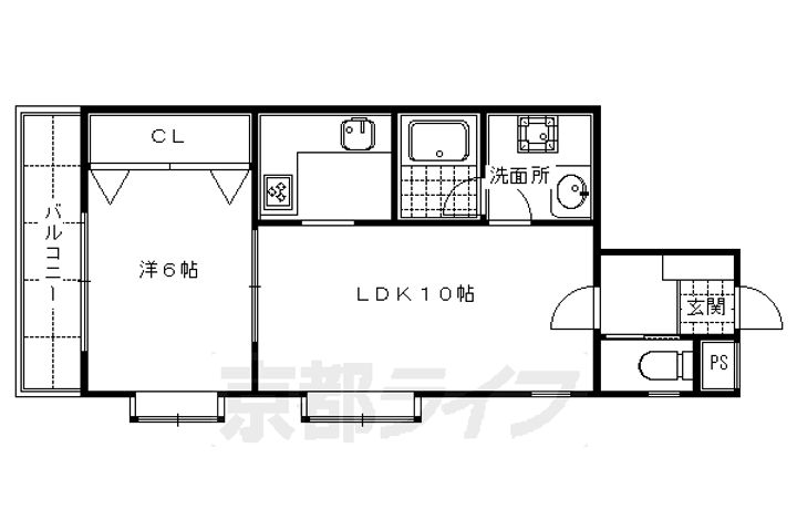 たけうちビル501の間取り