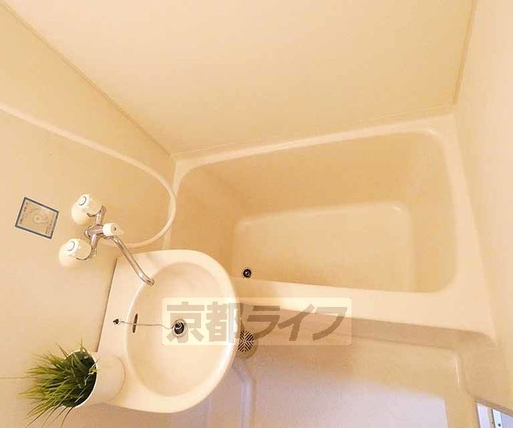 京都府京都市下京区安土町の賃貸マンションの風呂