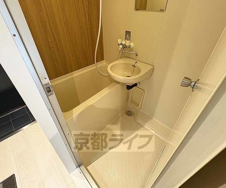 京都府京都市下京区安土町の賃貸マンションの風呂