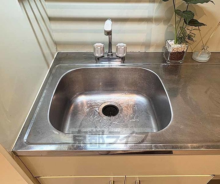 京都府京都市下京区安土町の賃貸マンションのキッチン