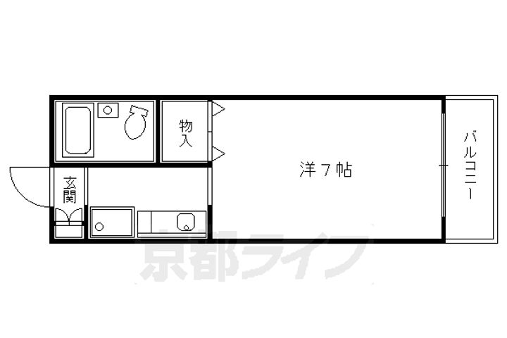 グランシャリオ勝屋の間取り