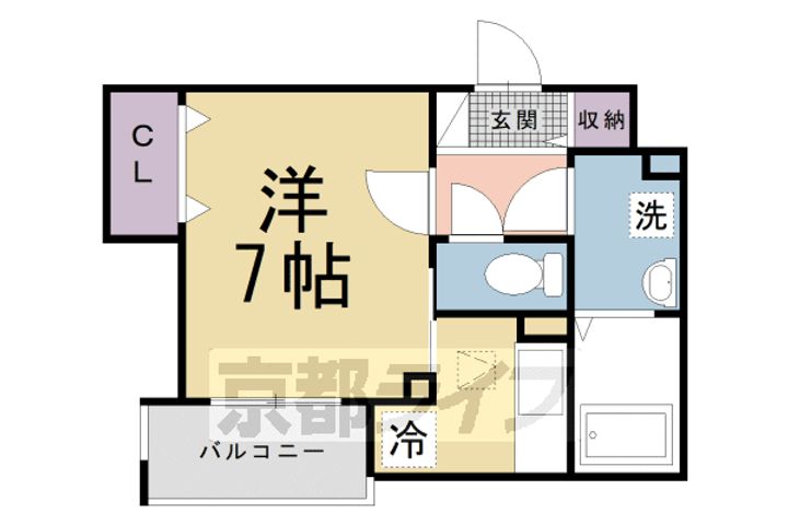 サンレーベ東垣外の間取り