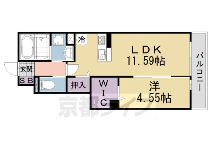 LE CHERIENの間取り