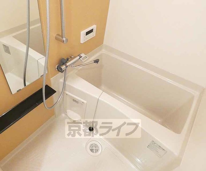 京都府京都市下京区中堂寺壬生川町の賃貸マンションの風呂
