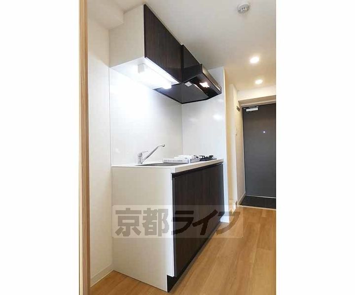 京都府京都市下京区中堂寺壬生川町の賃貸マンションのキッチン
