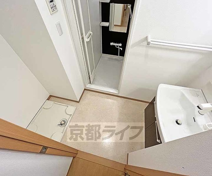 京都府京都市中京区蟷螂山町の賃貸マンションの風呂