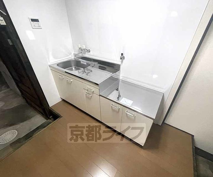 京都府京都市中京区壬生西大竹町(一戸建)の賃貸物件のキッチン