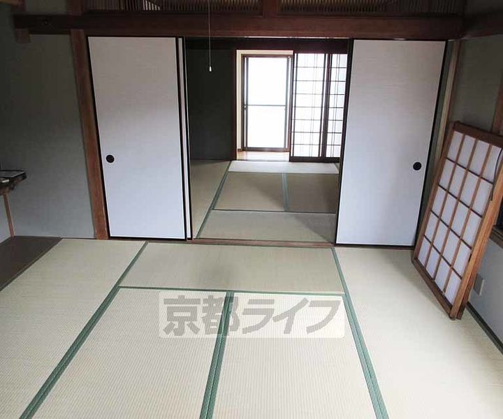 京都府京都市山科区四ノ宮柳山町(一戸建)の賃貸物件の居間