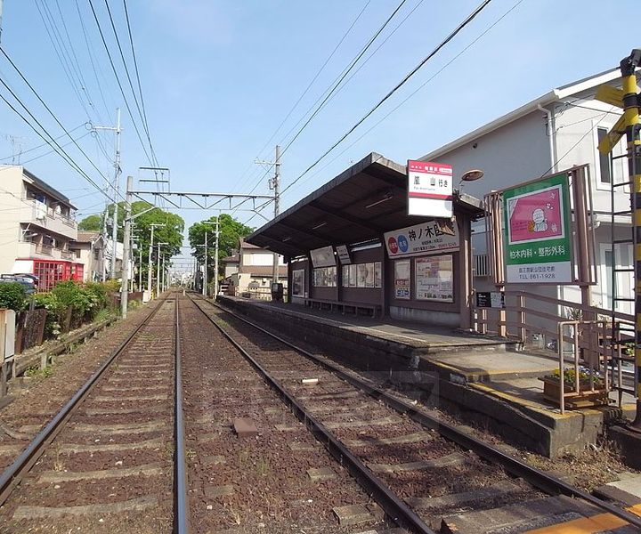京都府京都市右京区嵯峨野芝野町の賃貸アパートの周辺