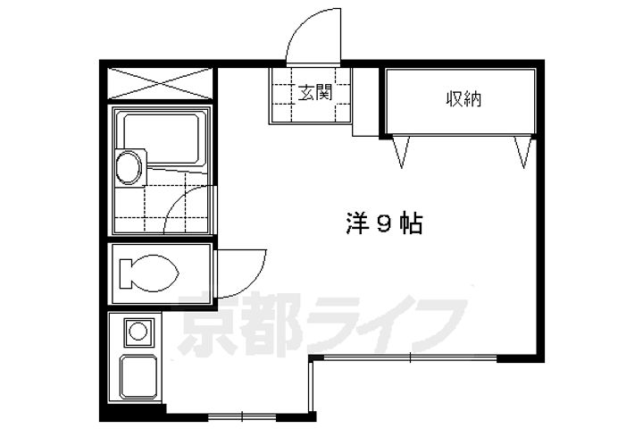 フラット717305の間取り