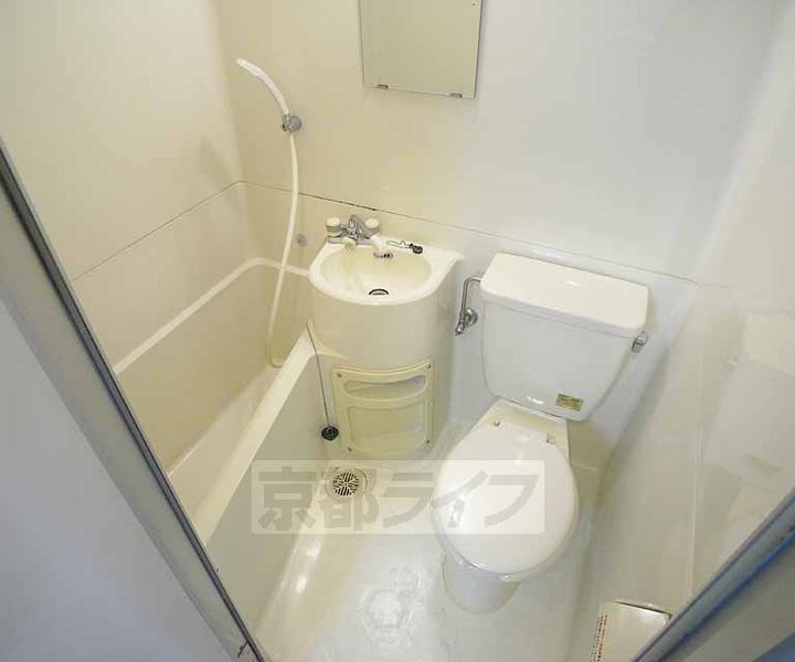 京都府京都市伏見区新町1丁目の賃貸マンションの風呂