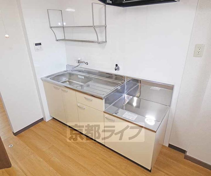京都府京都市伏見区向島二ノ丸町の賃貸マンションのキッチン