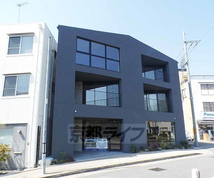 京都府京都市左京区下鴨東半木町の賃貸マンションの外観
