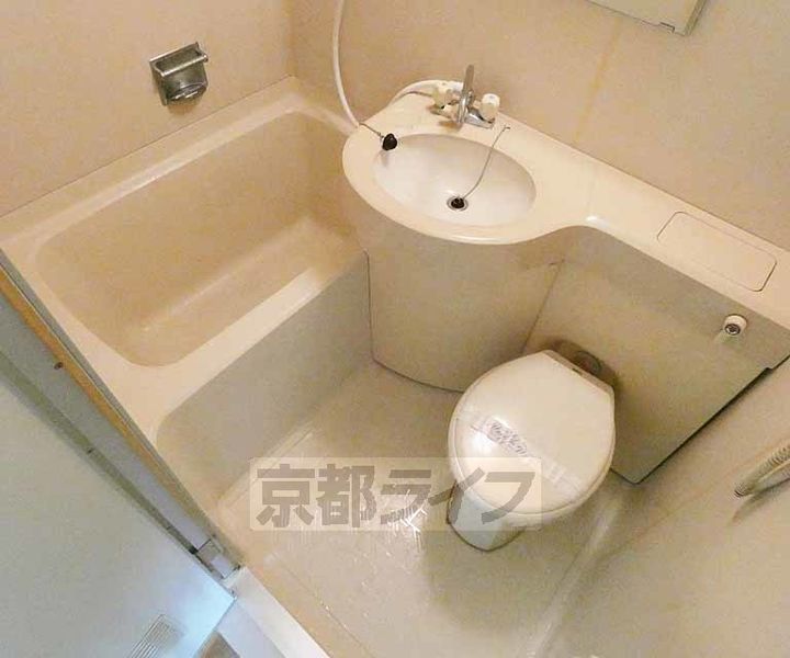 京都府京都市伏見区京町2丁目の賃貸マンションの風呂