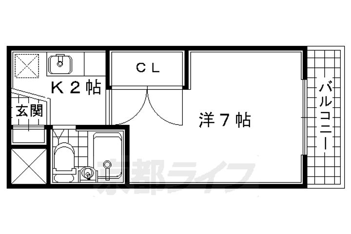 ル・マインハウス3024の間取り