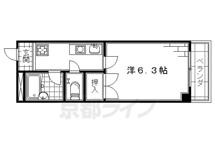 エトワール肥後町の間取り