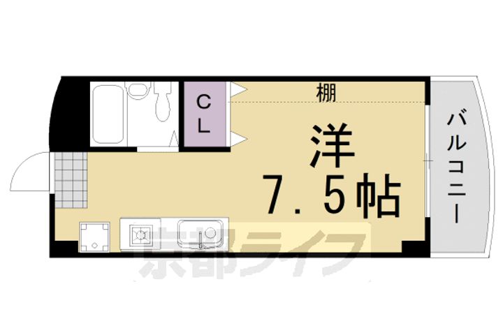 プレジールマンション205の間取り