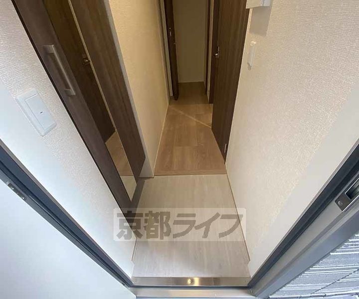 ディル西京極の玄関