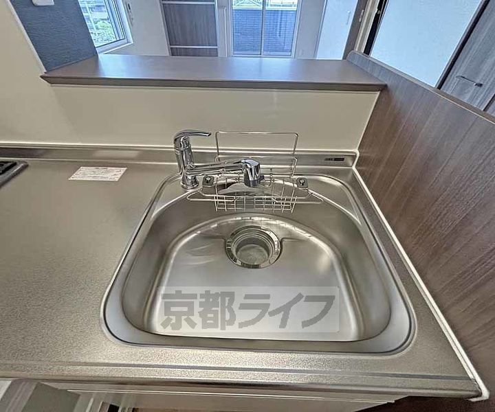 京都府京都市西京区下津林佃の賃貸アパートのキッチン