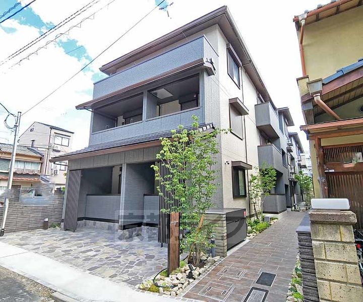 ヴァンソレイユ二条(仮称 D-ROOM京都市中京区西ノ京)の外観