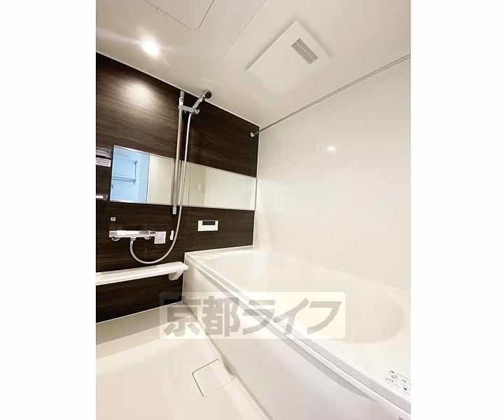 京都府京都市中京区西ノ京池ノ内町の賃貸アパートの風呂