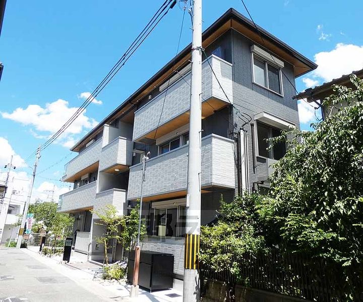 京都府京都市伏見区桃山町因幡の賃貸アパートの外観