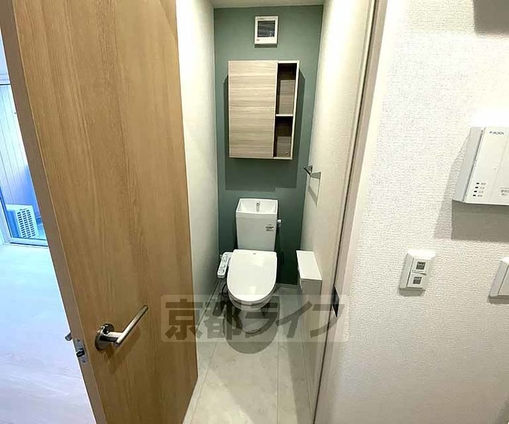 京都府京都市左京区修学院大林町の賃貸アパートの内装