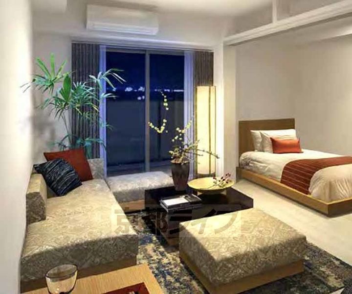 ソルテラス京都西院 STATION SIDEの居間