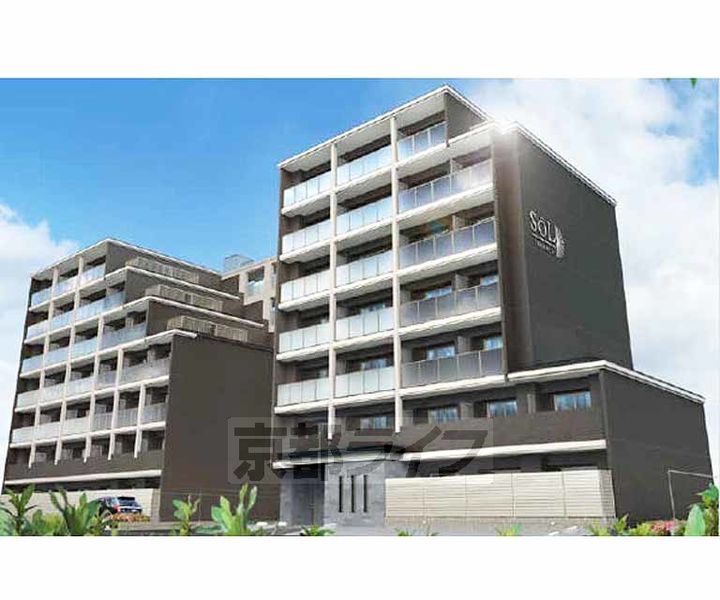 ソルテラス京都西院 STATION SIDEの外観
